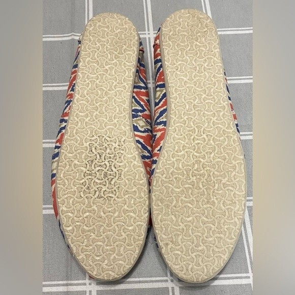 Tom’s Women’s Multi Canvas Festival Ikat Print Flats Espadrilles Size 8 - Picture 10 of 11